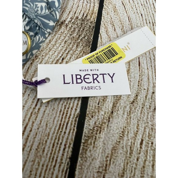 Antonio Melani‎ Liberty of London Triangle Bikini Set Sz 10/12 Bluish Gray - Picture 6 of 8